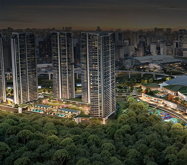 Perspectiva ilustrada do complexo
