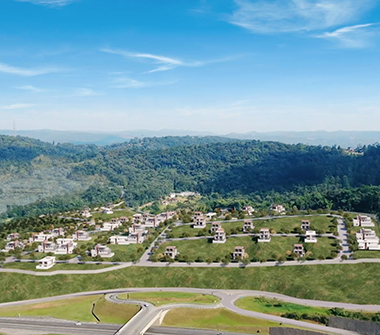 Perspectiva aérea implantação