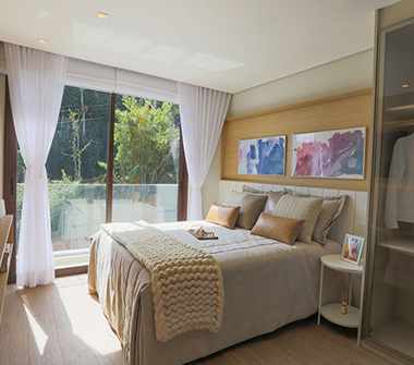 Foto casa modelo decorada quarto casal
