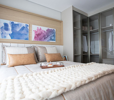 Foto casa modelo decorada quarto casal